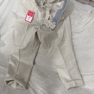JCPenney Men's Cream Chinos
